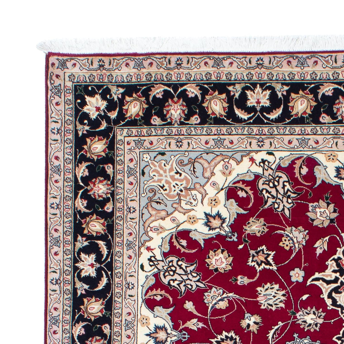 Tabriz - 50 Raj Rug 153x204cm - Persian Rugs