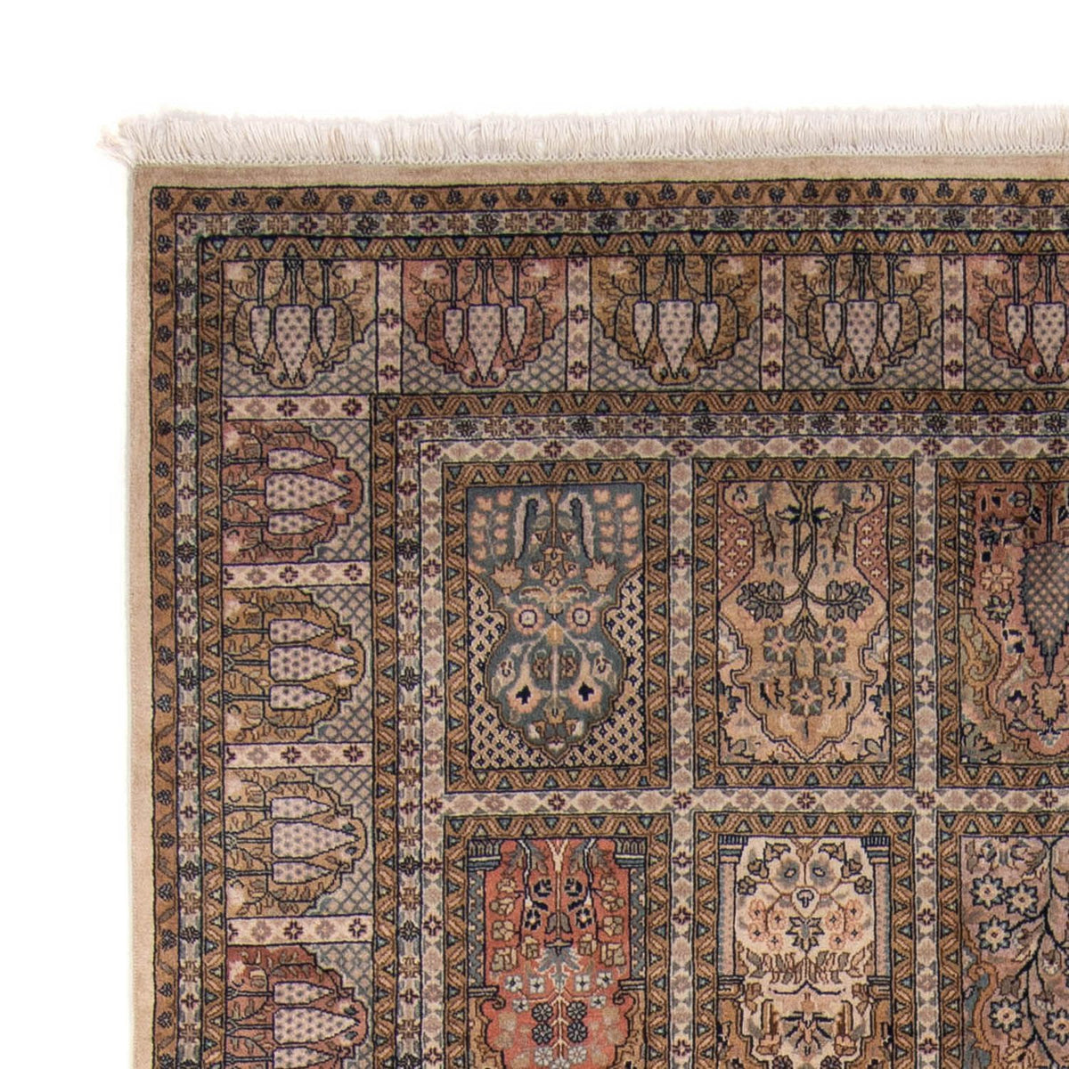 Perser Rug - Ghom - 252 x 195 cm - light brown