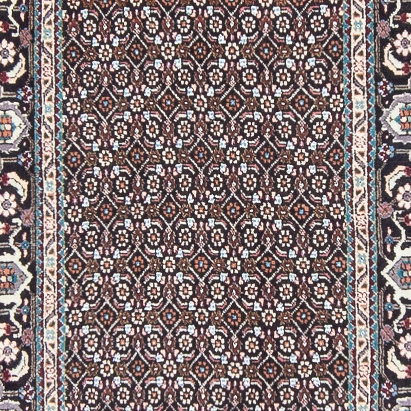 Runner Perser Rug - Tabriz - 388 x 77 cm - grey