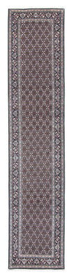 Runner Perser Rug - Tabriz - 389 x 74 cm - grey