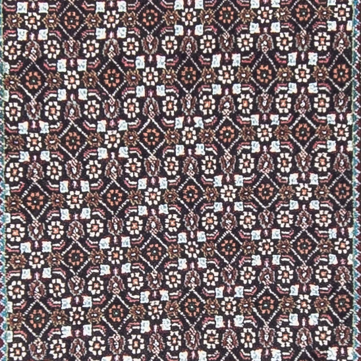Runner Perser Rug - Tabriz - 389 x 74 cm - grey