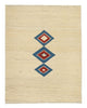 Persian Gabbeh Rug 188x145cm - Perserteppich Wollteppich
