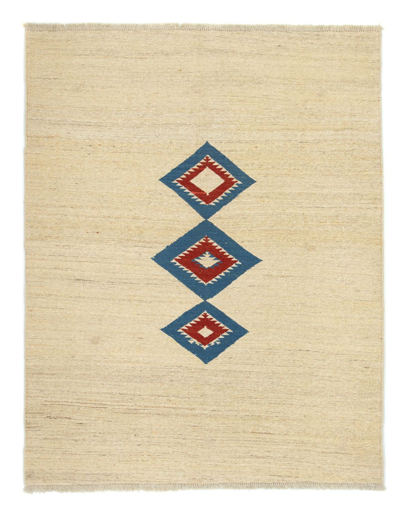 Gabbeh Rug - Perser - 188 x 145 cm - beige