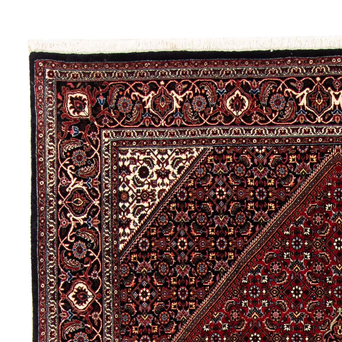 Perser Rug - Bidjar - 248 x 148 cm - dark red