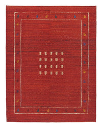 Gabbeh Rug - Perser - 194 x 146 cm - red