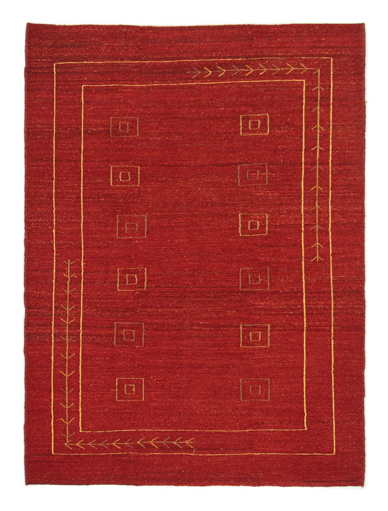 Gabbeh Rug - Perser - 196 x 143 cm - red