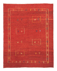 Gabbeh Rug - Perser - 190 x 150 cm - red