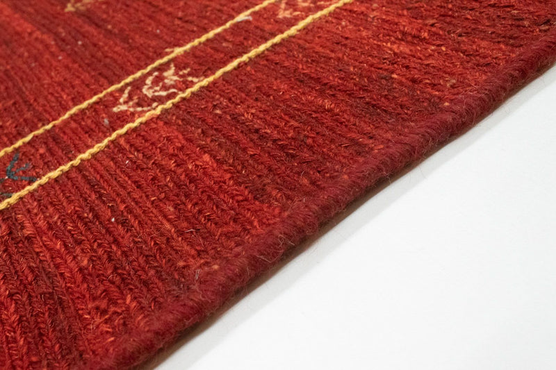Gabbeh Rug - Perser - 190 x 150 cm - red