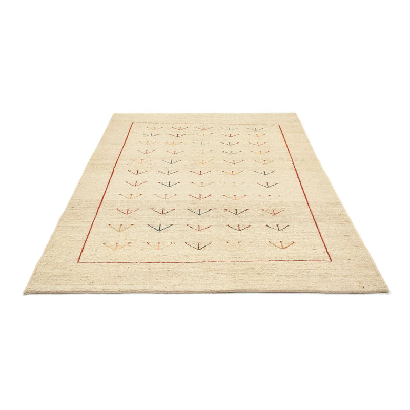 Persian Gabbeh Rug 195x144cm - Perserteppich Wollteppich