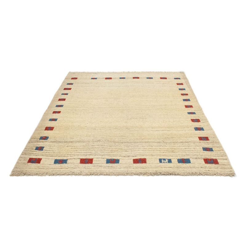 Gabbeh Rug - Perser - 196 x 156 cm - beige