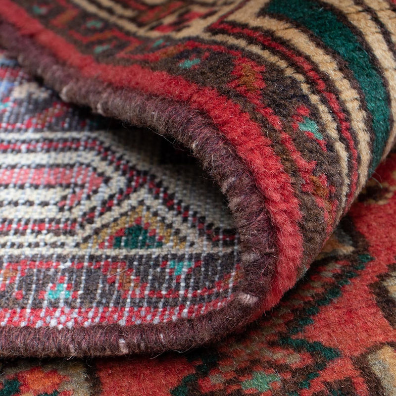 Perser Rug - Nomadic - 130 x 82 cm - light red