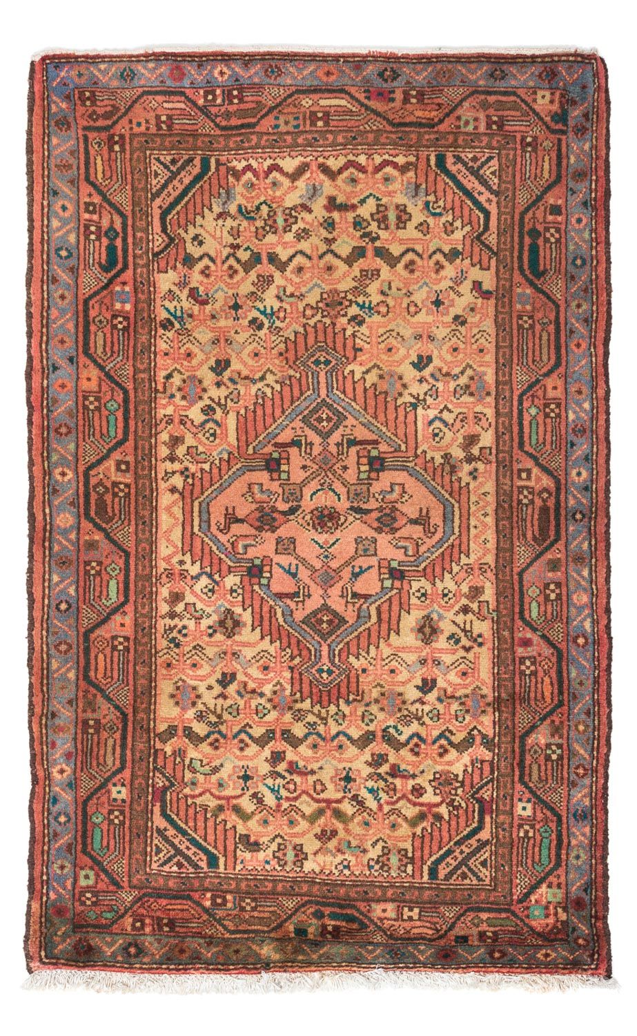 Perser Rug - Nomadic - 130 x 80 cm - light red