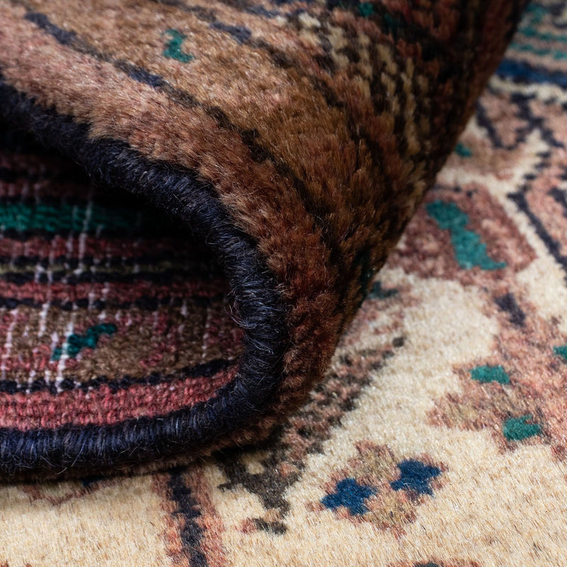 Perser Rug - Nomadic - 118 x 79 cm - light brown