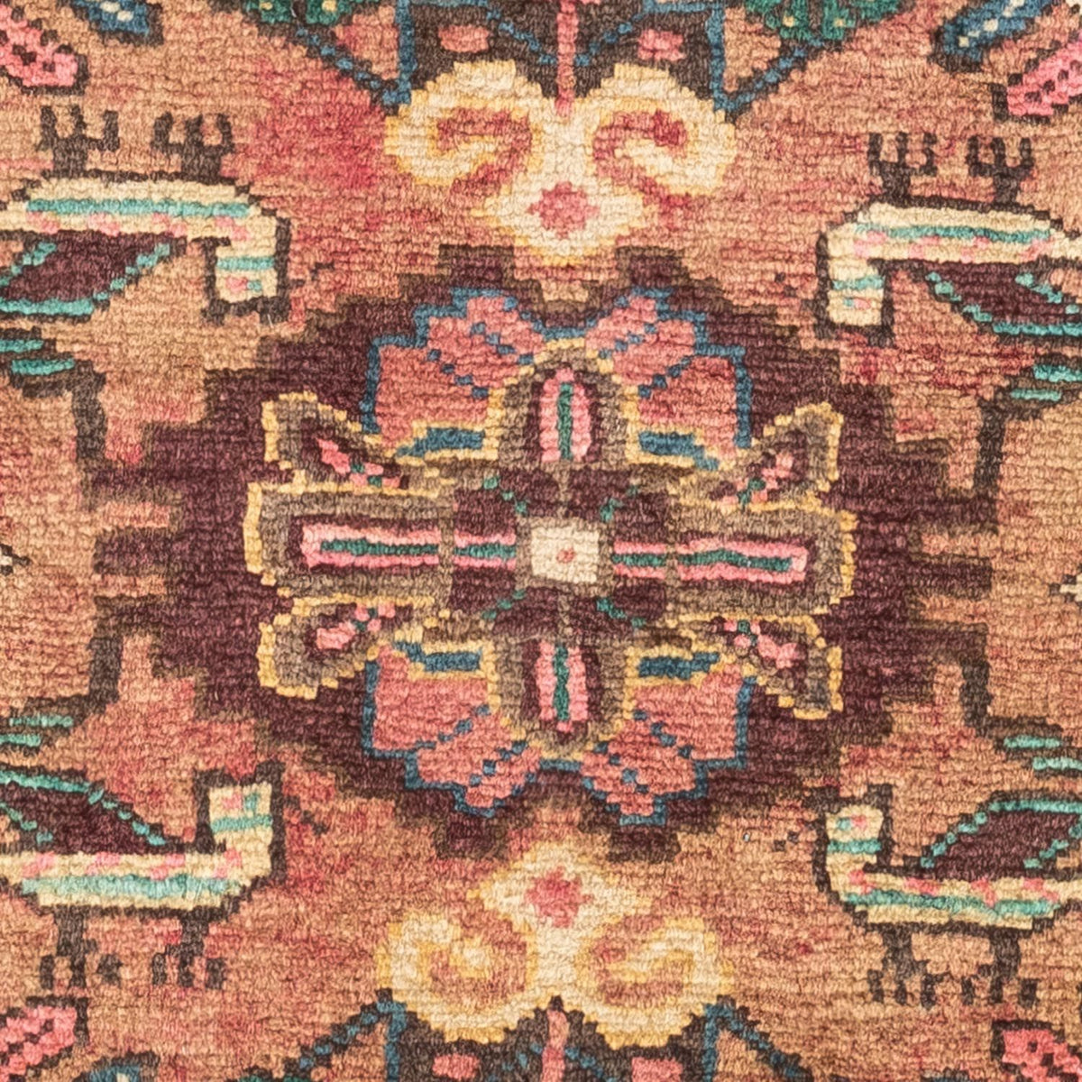 Perser Rug - Nomadic - 135 x 80 cm - light red