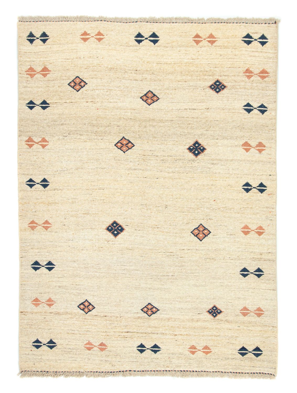 Gabbeh Rug - Perser - 196 x 148 cm - beige