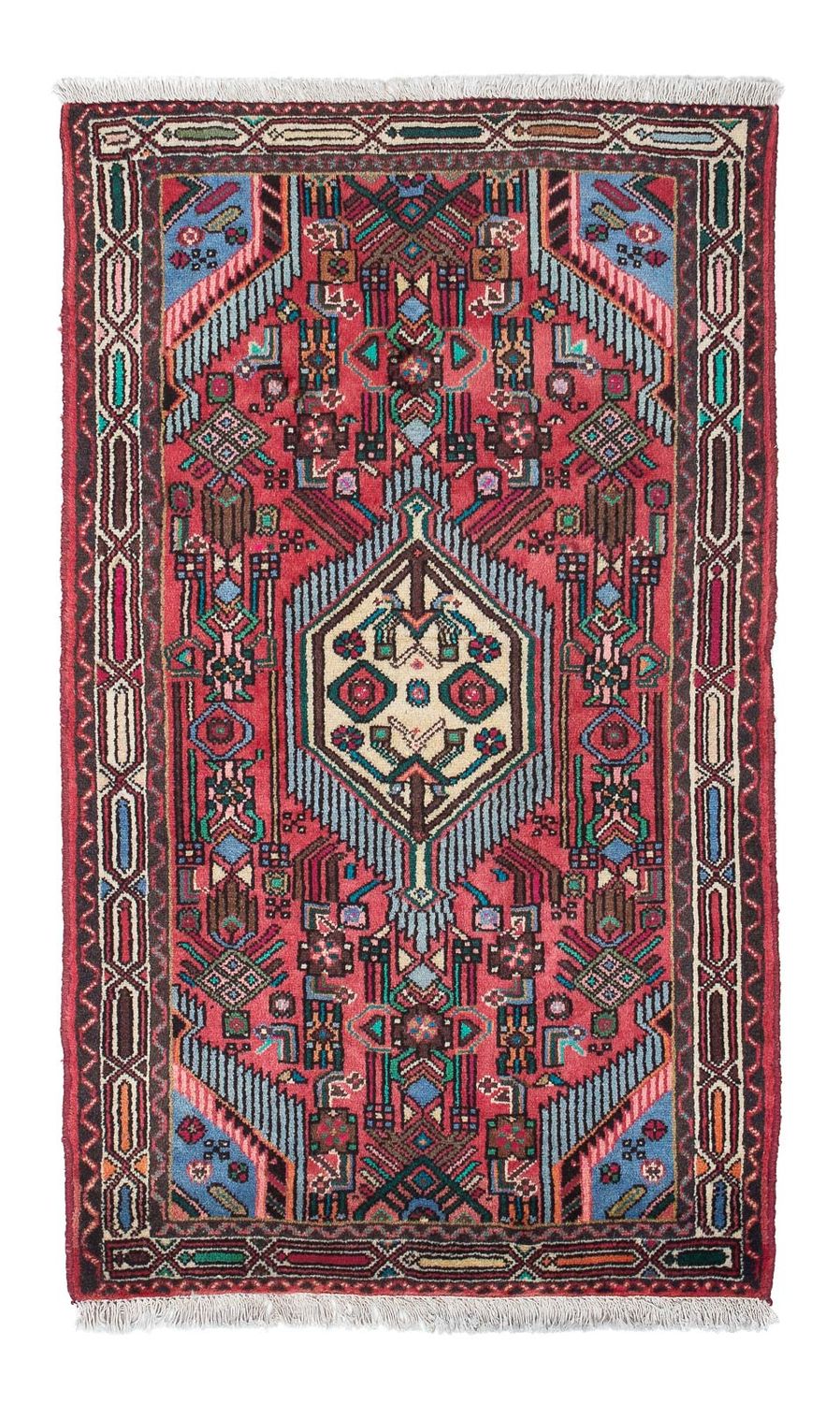 Perser Rug - Nomadic - 134 x 80 cm - red