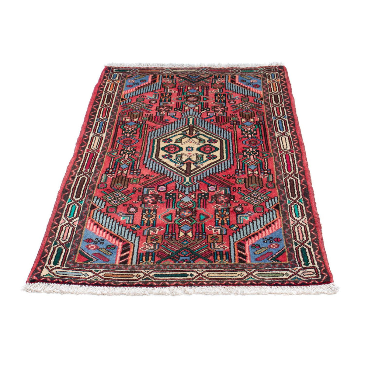 Perser Rug - Nomadic - 134 x 80 cm - red