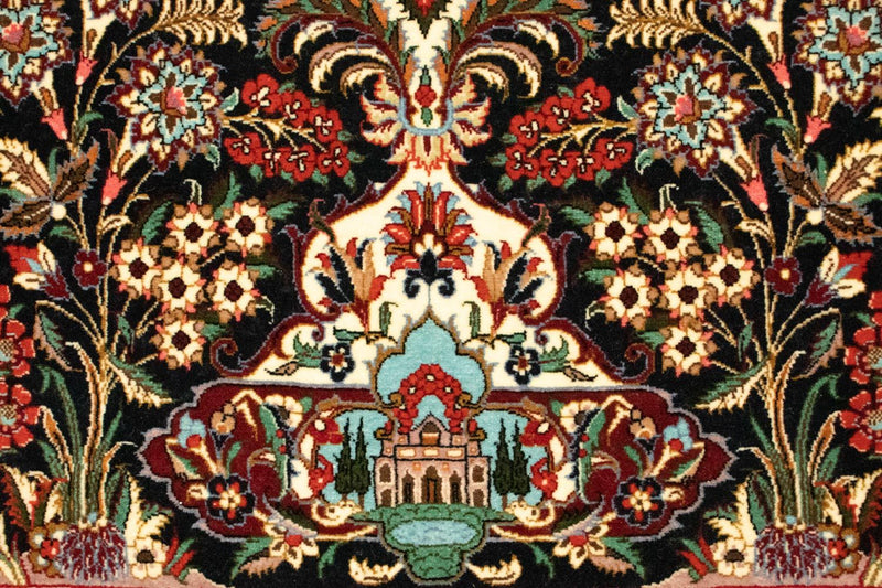 Perser Rug - Ghom - 163 x 107 cm - dark blue