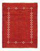 Persian Gabbeh Rug 194x150cm - Perserteppich Wollteppich
