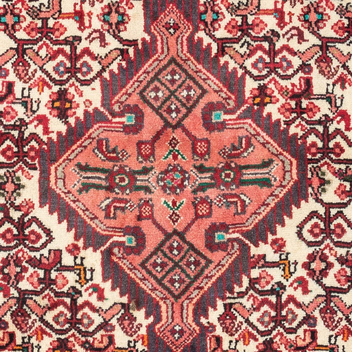 Perser Rug - Nomadic - 130 x 75 cm - light red