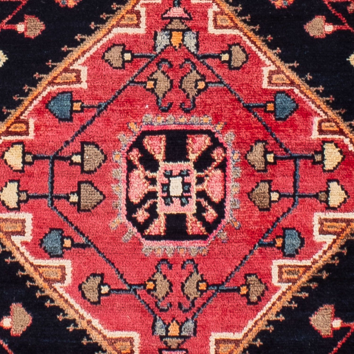 Perser Rug - Nomadic - 220 x 139 cm - dark blue