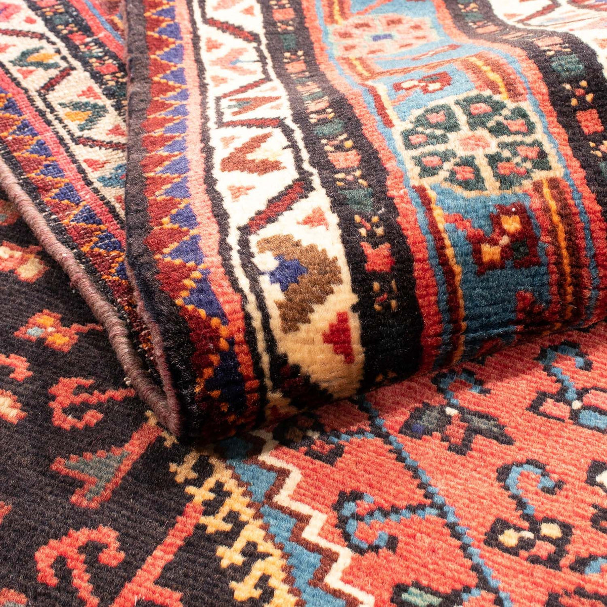 Perser Rug - Nomadic - 226 x 139 cm - dark blue