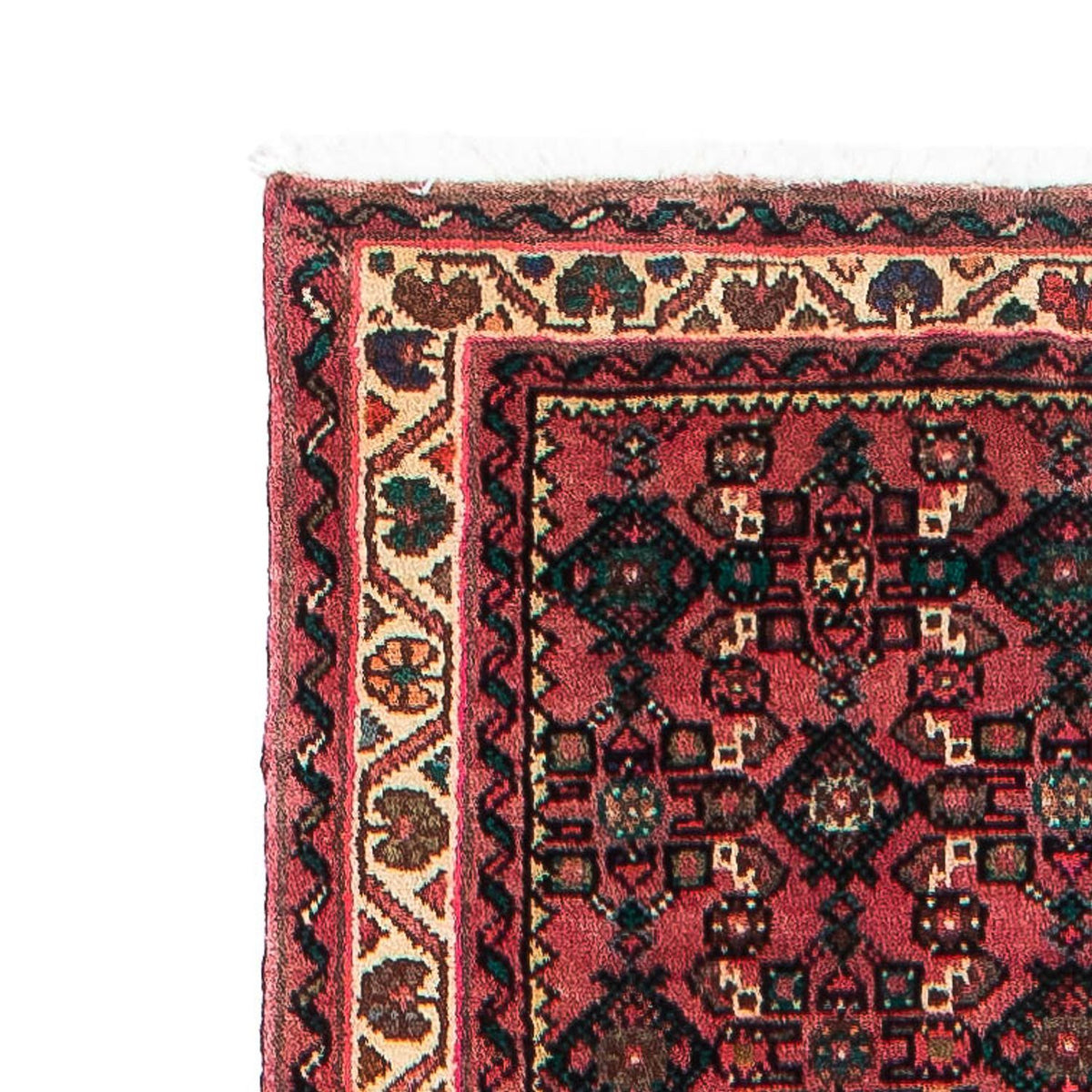 Runner Perser Rug - Nomadic - 398 x 83 cm - dark red