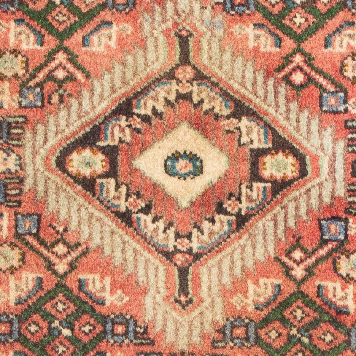 Perser Rug - Nomadic - 87 x 62 cm - light red