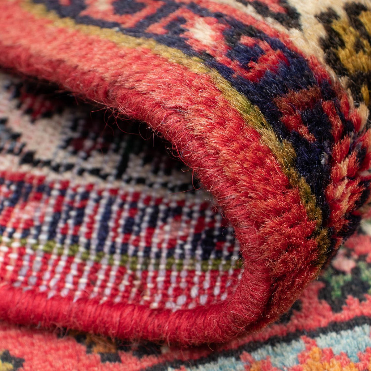 Perser Rug - Nomadic - 89 x 61 cm - dark red