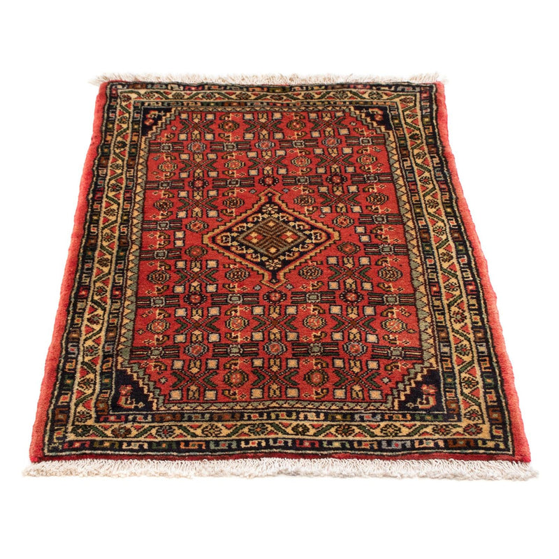 Perser Rug - Nomadic - 95 x 63 cm - dark red