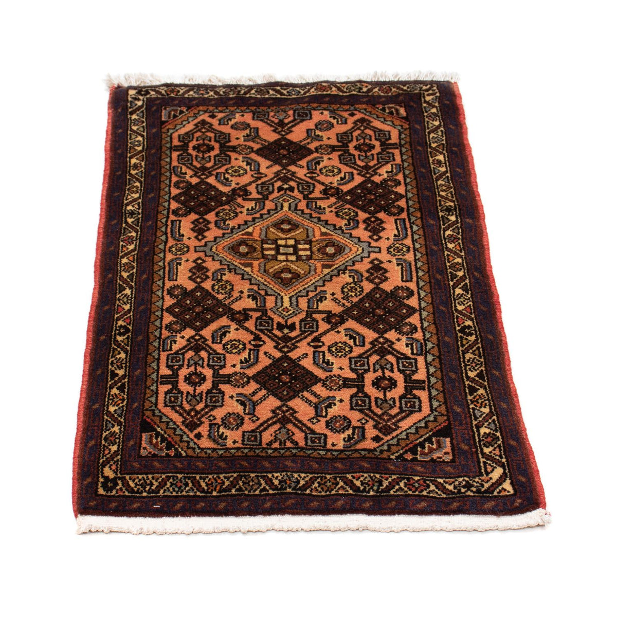 Perser Rug - Nomadic - 101 x 58 cm - light brown