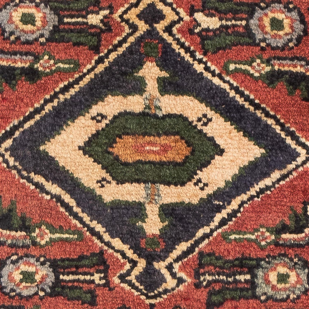 Perser Rug - Nomadic - 88 x 64 cm - dark red