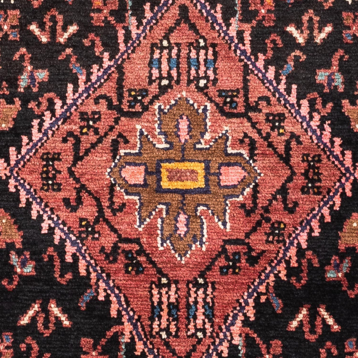 Perser Rug - Nomadic - 138 x 91 cm - light red