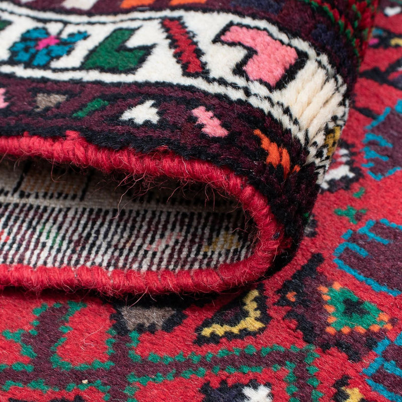 Runner Perser Rug - Nomadic - 298 x 72 cm - dark red