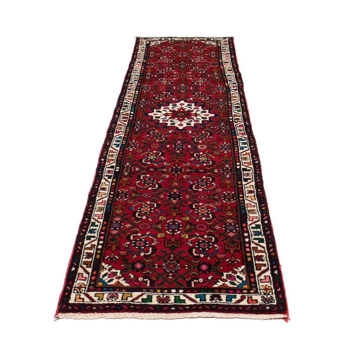 Runner Perser Rug - Nomadic - 298 x 72 cm - dark red