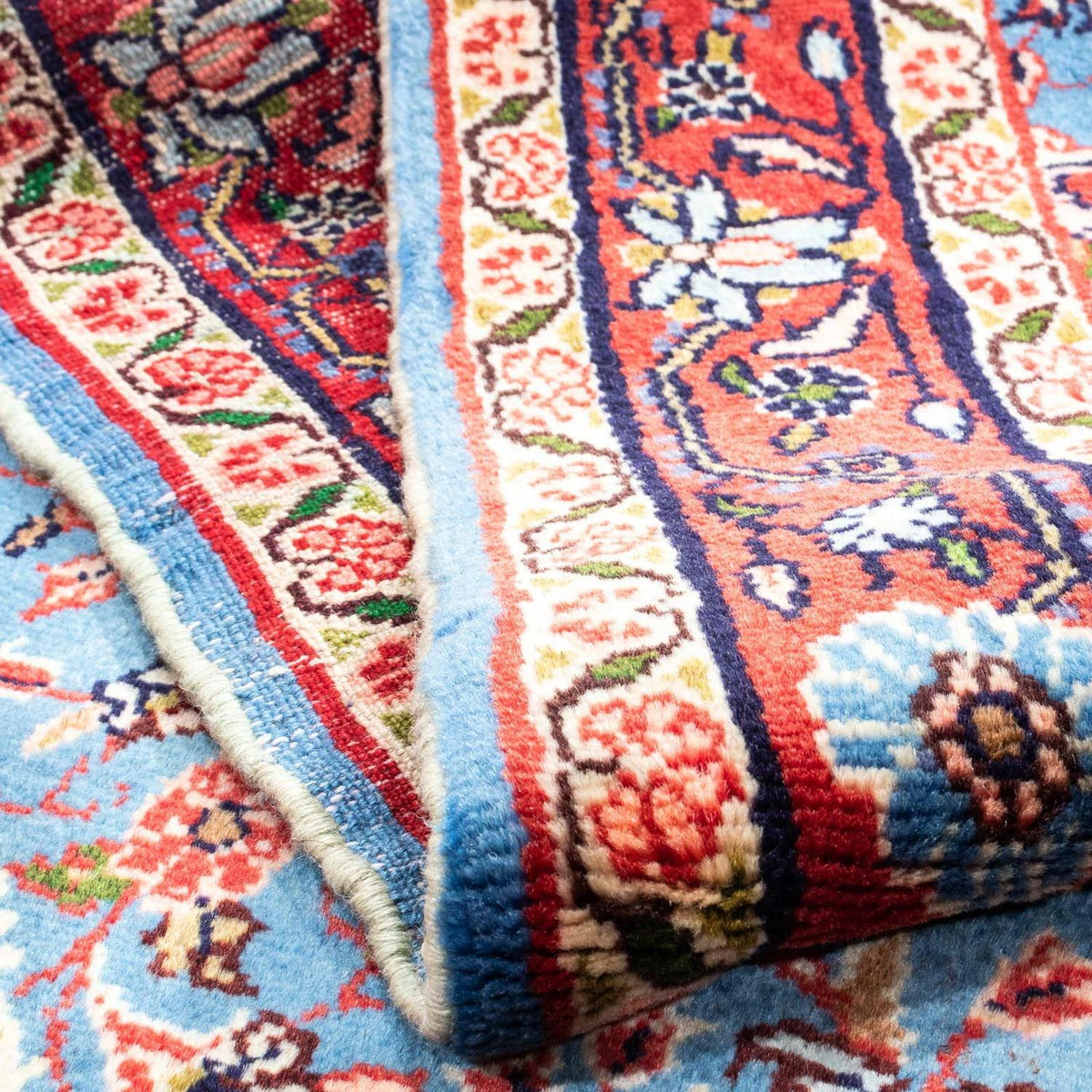 Perser Rug - Nomadic - 157 x 105 cm - blue