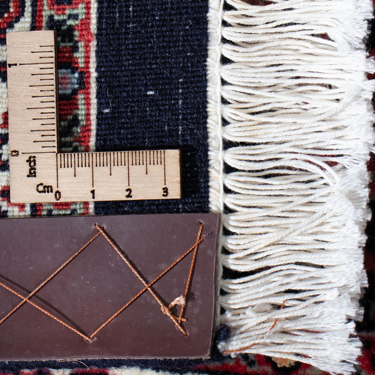 Runner Perser Rug - Bidjar - 225 x 61 cm - dark blue