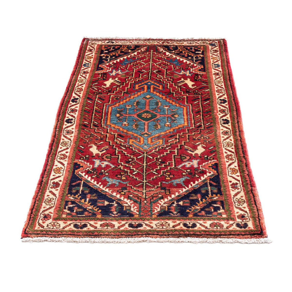 Perser Rug - Nomadic - 141 x 79 cm - red