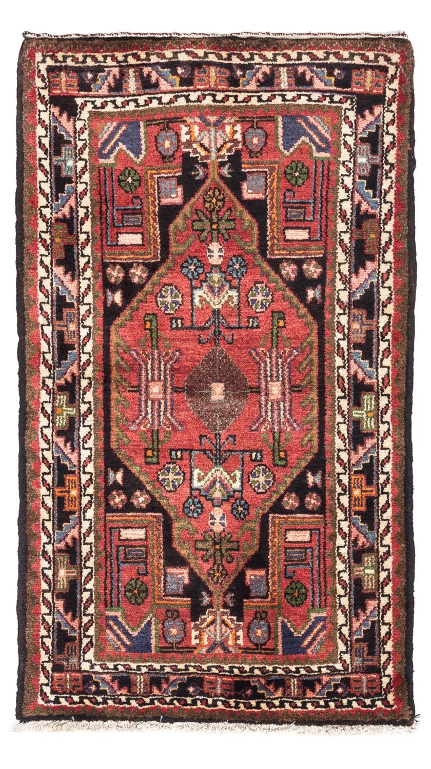 Perser Rug - Nomadic - 127 x 74 cm - red