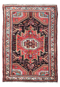 Perser Rug - Nomadic - 130 x 90 cm - red