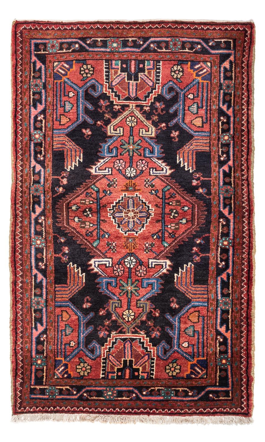 Perser Rug - Nomadic - 146 x 89 cm - rust