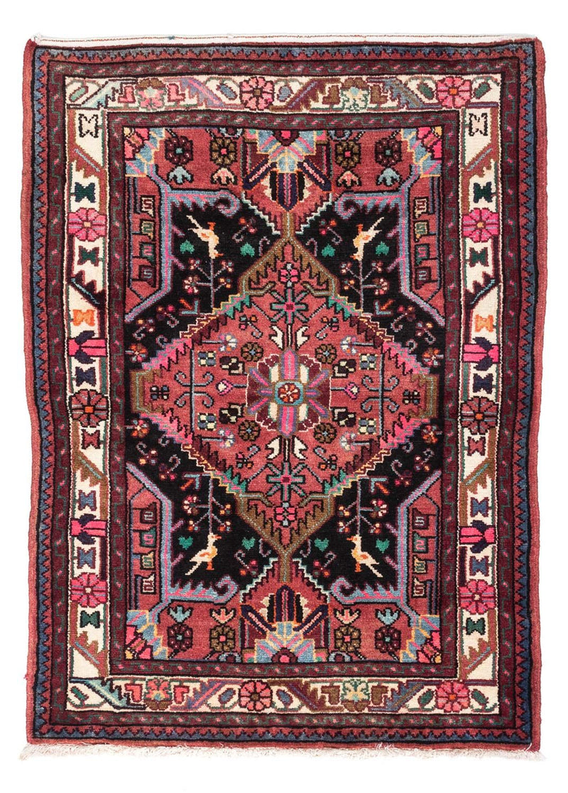 Perser Rug - Nomadic - 116 x 81 cm - light red