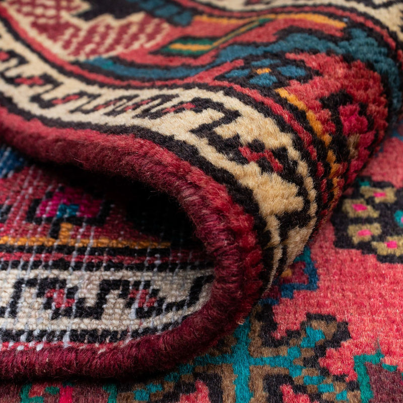 Perser Rug - Nomadic - 125 x 88 cm - red