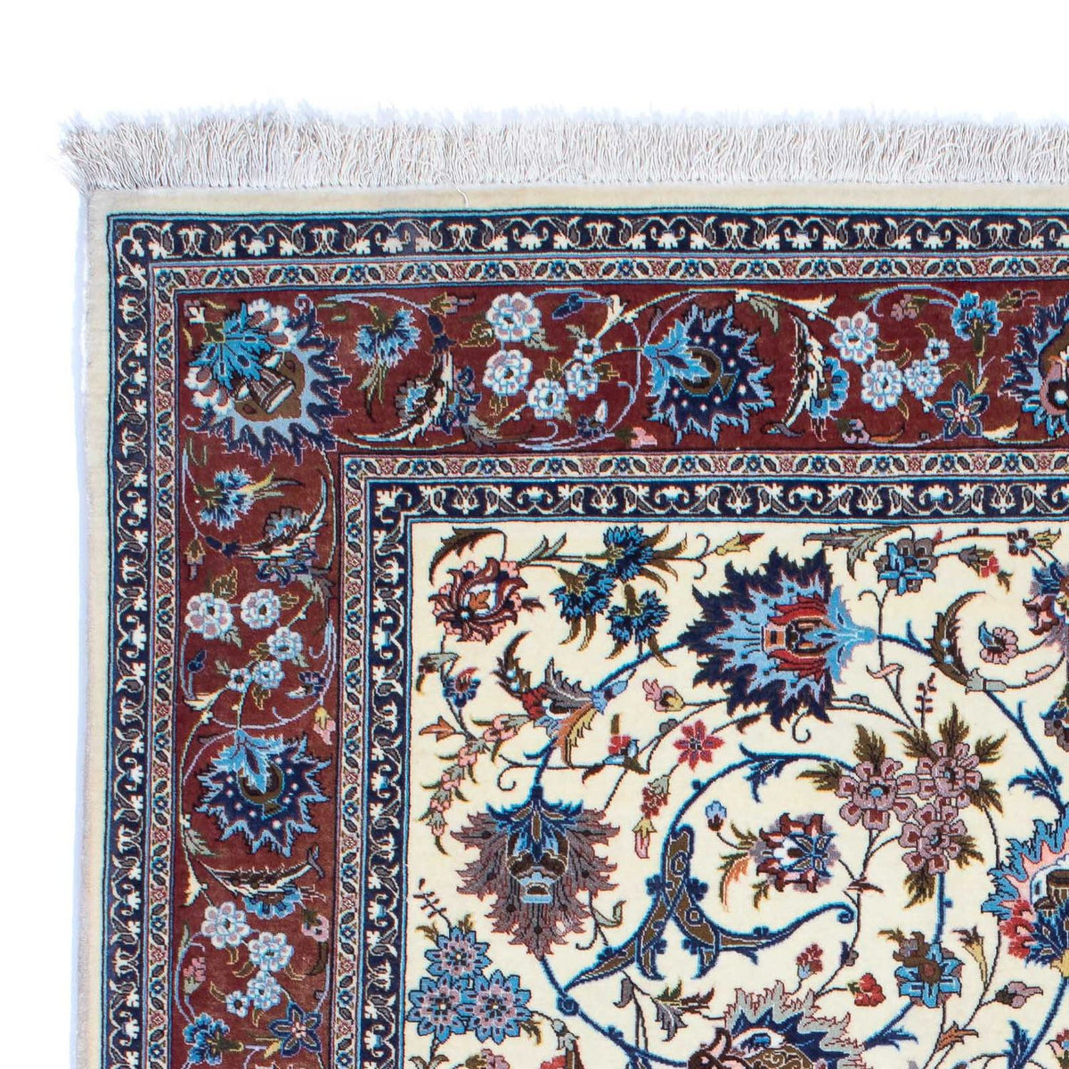 Qom Rug 137x215cm - Persian Rugs