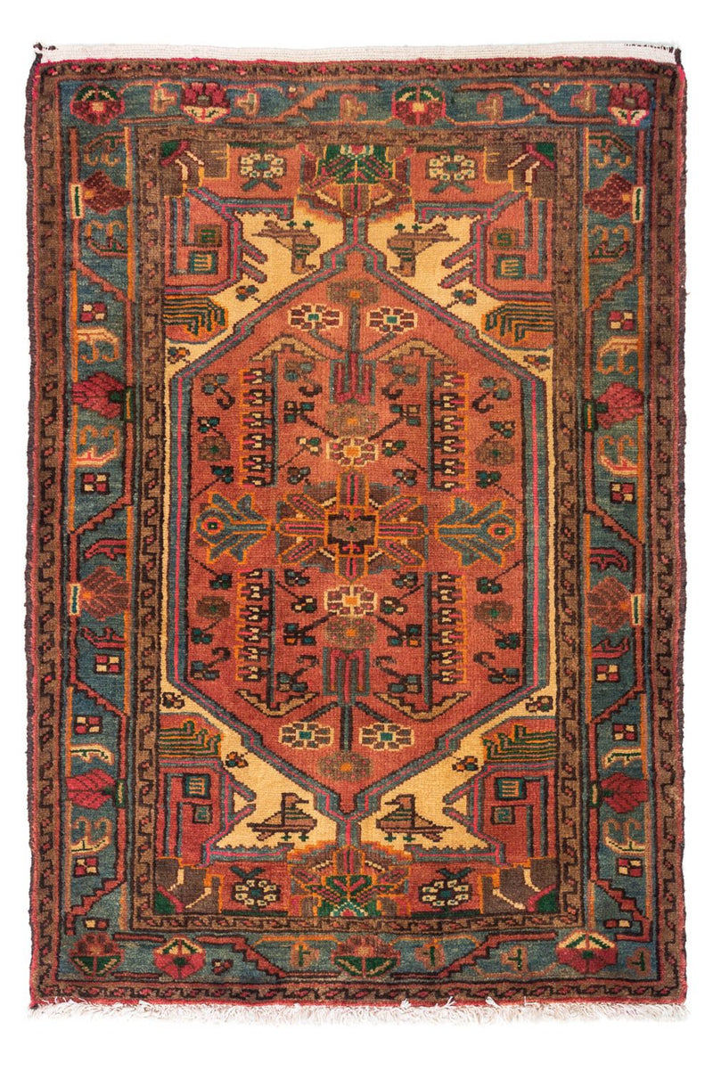 Perser Rug - Nomadic - 125 x 85 cm - red