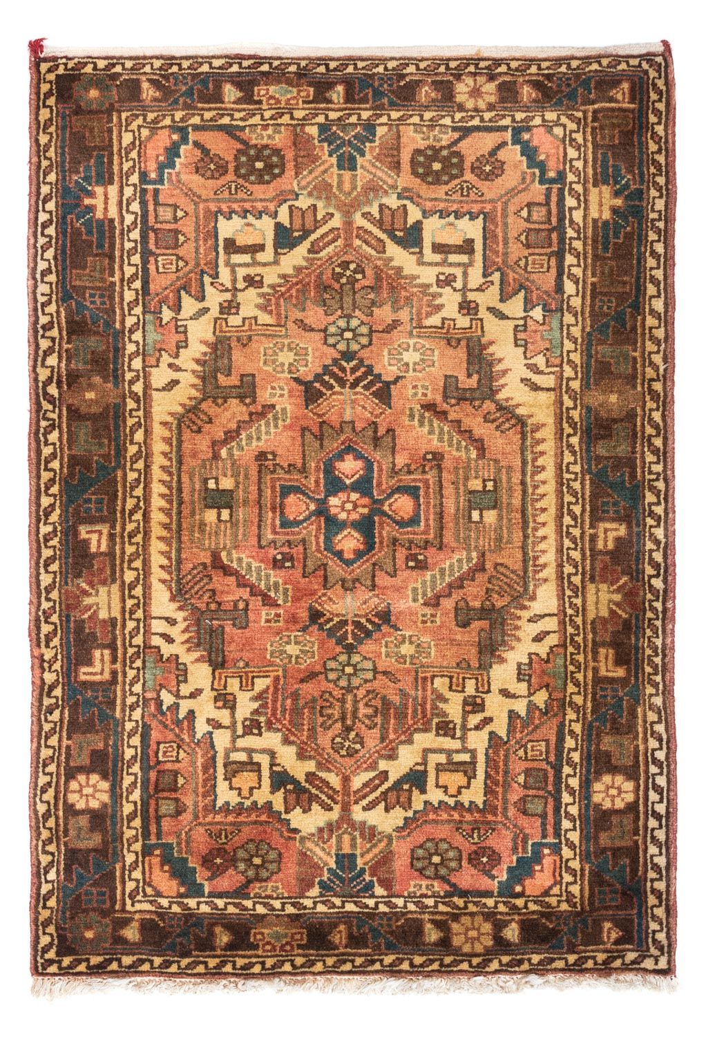 Perser Rug - Nomadic - 125 x 85 cm - light red