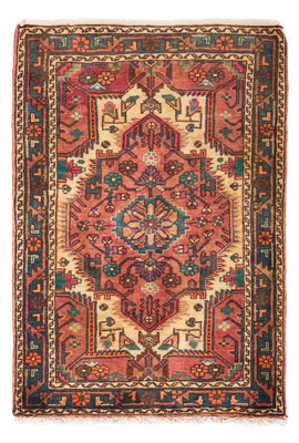 Perser Rug - Nomadic - 123 x 87 cm - light red