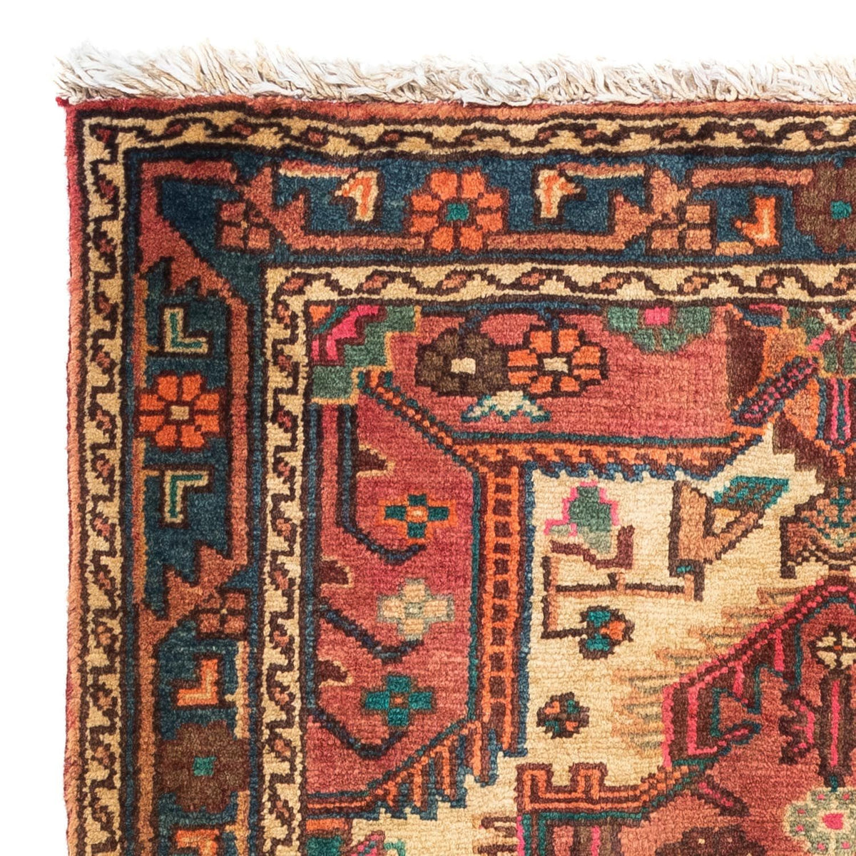 Perser Rug - Nomadic - 123 x 87 cm - light red