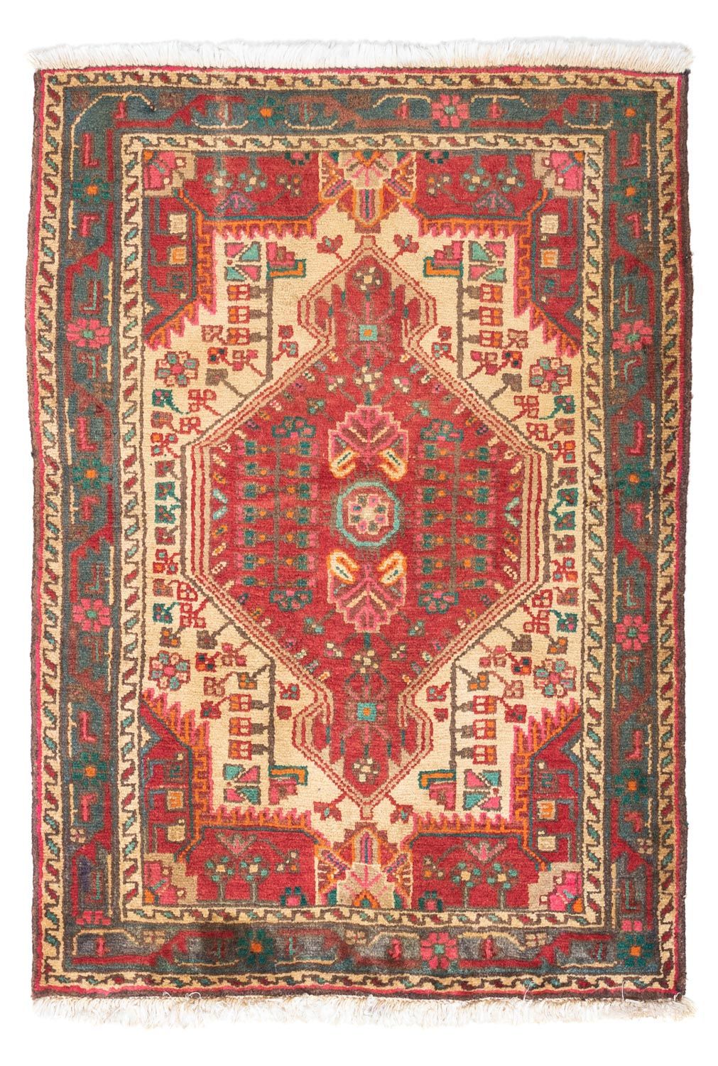 Perser Rug - Nomadic - 119 x 82 cm - red