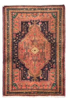 Perser Rug - Nomadic - 130 x 90 cm - light red